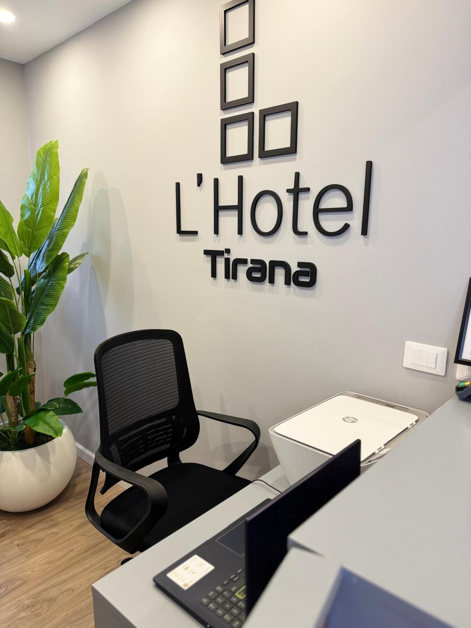 L'Hotel Tirana Exterior foto